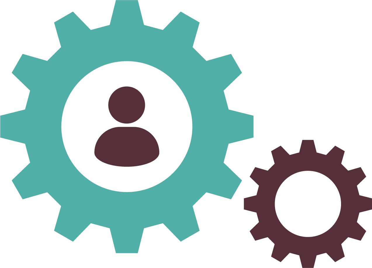 Ícone pessoas ativas na força de trabalho