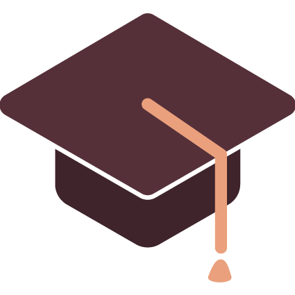 Ícone pessoas com ensino superior completo